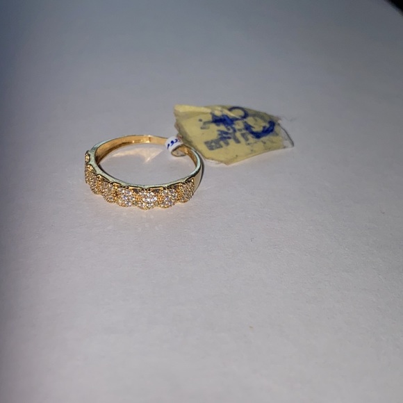 MR Gold Dainty 18k Solid Gold ring. Size 8 1/2. NWT - Picture 5 of 5